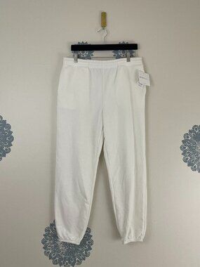 Beyond Yoga Luxefleece Sweatpants in Fresh Snow Size Large
